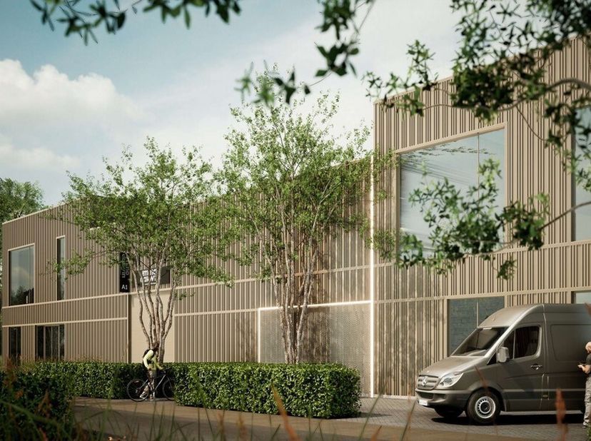 792m² nieuwbouw loods&lt;br /&gt;
Ligging: in de industriezone Heultje-Hulshout&lt;br /&gt;
Specificaties: staalstructuur, 8m vrije hoogte, volledige overspanning