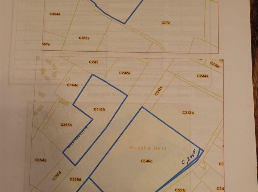 - Bos sectie C nr. 373 A P0000, 02ha 10a 50ca groot. €30700,00&lt;br /&gt;
&lt;br /&gt;
- Bos sectie C nr. 354A P0000, 93a 10ca groot. €13600,00&lt;br /&gt;
&lt;br /&gt;
- Bo