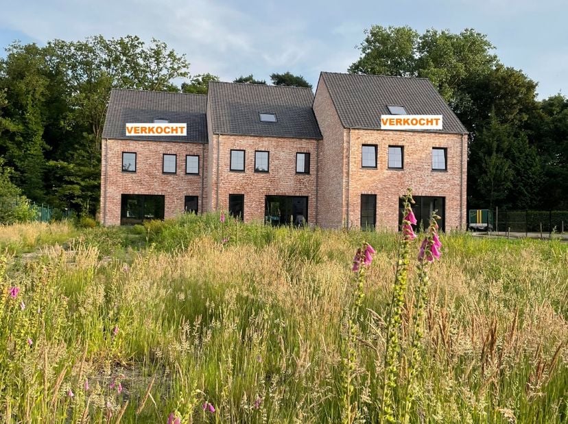 Deze nieuwbouwwoning op de grens van Stekene en Sint-Gillis-Waas, met een bewoonbare oppervlakte van 259m² en dit op een perceel bouwgrond van 433m² k