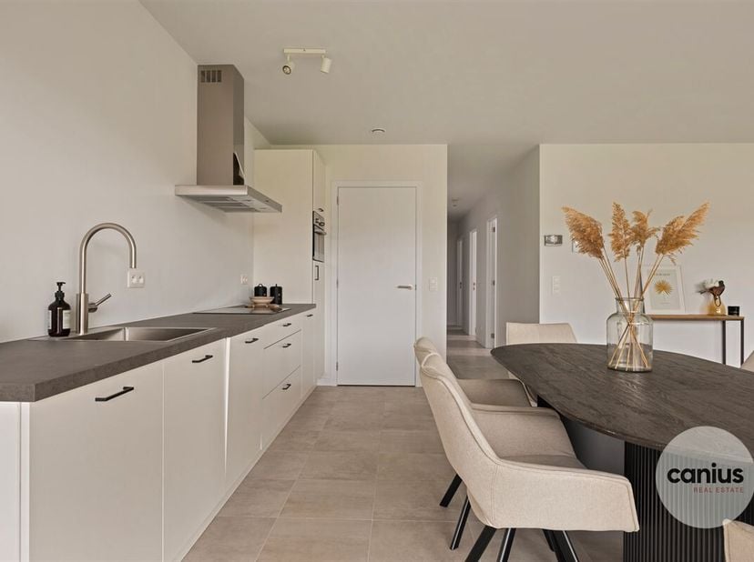NOUVELLE CONSTRUCTION APP. AVEC 2 CHAMBRES, TERRASSE &amp; PARKING&lt;br /&gt;
A Beveren-Waas nous trouvons la résidence Oscar située à Walhof. Nous sommes à pr