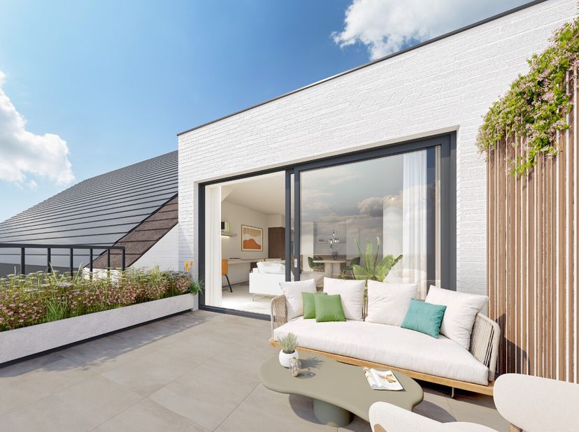 Op een boogscheut van het strand vind je Residentie MINNE.Dit nieuwbouwproject omvat 10 appartementen met individuele terrassen en een gemeenschappeli