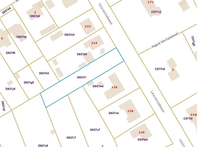 Terrain à vendre
                    à 2580 Putte
