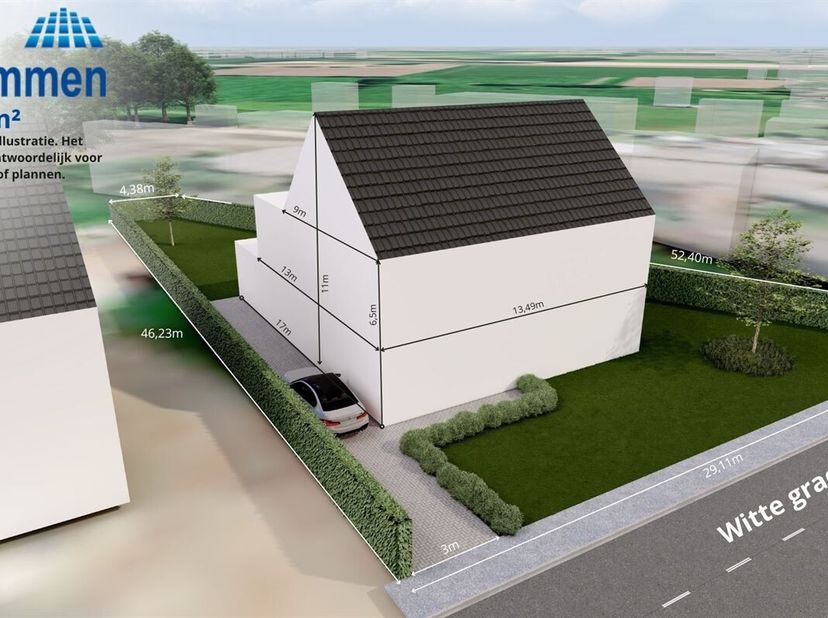 Prachtig perceel bouwgrond voor open bebouwing, gunstig gelegen nabij het landelijke dorpscentrum van Wiekevorst - bij Heist-op-den-Berg.&lt;br /&gt;
Dit mo