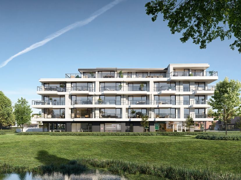Meest ecologische residentiële ontwikkeling. Residentie Alfred Nobel I straalt rust en elegantie uit waardoor dit naadloos aansluit bij het geheel van