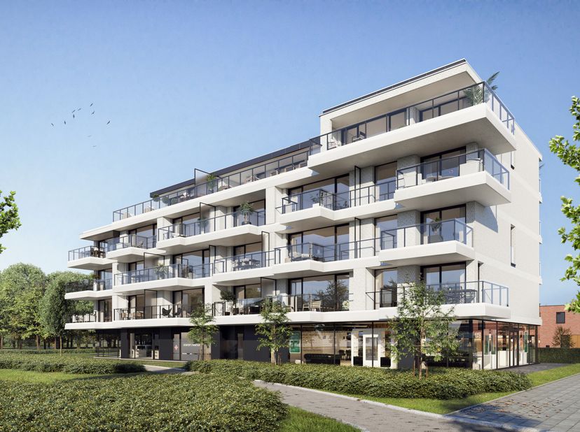 Meest ecologische residentiële ontwikkeling. Residentie Alfred Nobel I straalt rust en elegantie uit waardoor dit naadloos aansluit bij het geheel van