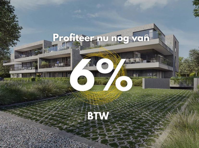 Laatste appartement in gloednieuwe Residentie Notarius  Heuvenstraat 106, Zonhoven&lt;br /&gt;
Dit lichtrijke hoekappartement op de eerste verdieping is gel