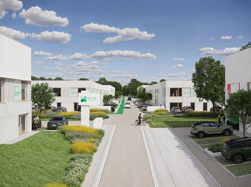 Au cœur du dynamique CIT-YS Green Business Park, une unité PME impressionnante de 4000 m² vous attend. Ce vaste espace, conçu pour répondre aux besoin
