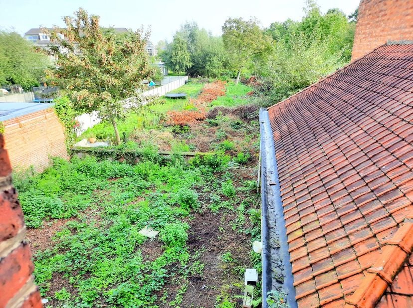 IN OPTIE Dit te renoveren uniek gebouw biedt enorm veel mogelijkheden. Het heeft hoge plafonds en enorm veel ruimte met maar liefst 337m² bewoonbare o