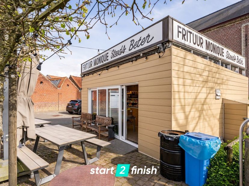Wil je je eigen frituurzaak starten? Grijp nu je kans! Deze goed gevestigde frituur op het Kerkplein in Gits is klaar voor een nieuwe eigenaar.&lt;br /&gt;