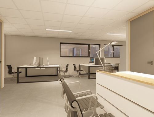                                         Espace de bureaux à louer à Knesselare, € 350
