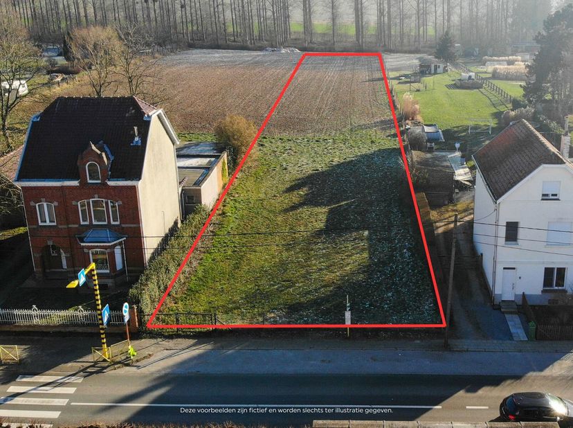 Terrain à bâtir situé à Maleizen, proche d&#039;écoles, de transports en commun et de la E411&lt;br /&gt;
Le terrain à bâtir a une superficie de +/-25are24ca, un