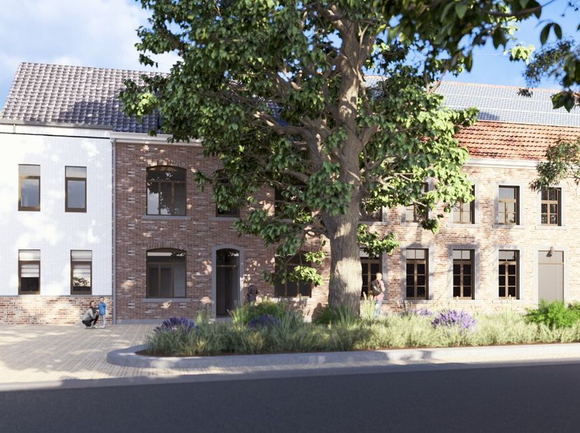 Prachtig BEN-appartement met terras in residentie De Kapelanij op wandelafstand van het centrum van Sint-Truiden. Oplevering december 2026. Op de hoek
