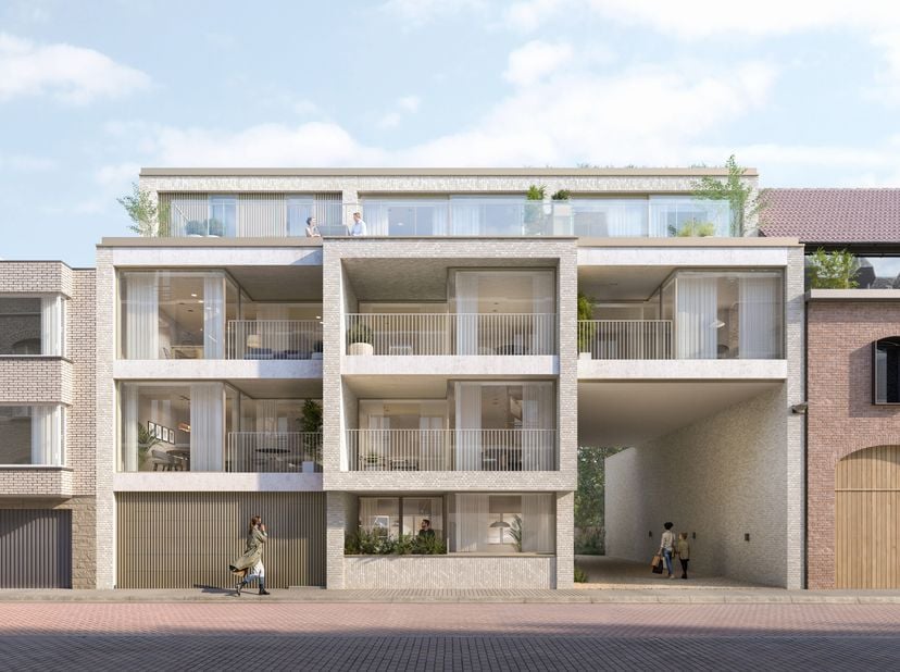Dans le centre historique de Maaseik, dans la Boomgaardstraat, De Bóngert, un nouveau projet de construction exclusif comprenant 18 appartements de ha