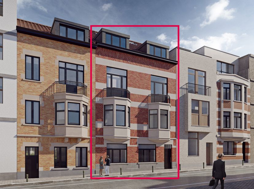 Ontdek de mogelijkheden van te renoveren woningen bij Spring Gardens, Elsene. Deze huizen, momenteel volledig gestript, bieden een blanco canvas voor