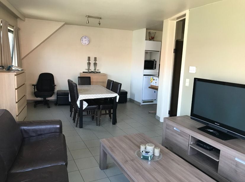 Geluwe : appartement de 2 chambres à coucher à vendreaménagement :entrée, living avec cuisine ouverte, 2 chambres à coucher, toilette séparée, salle d
