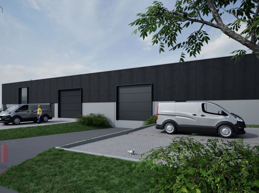Dit bedrijfsgebouw is binnenkort beschikbaar voor ingebruikname (Q4 2025) en zal volledig gerenoveerd zijn met nieuw dak, nieuwe zijwanden, nieuwe poo