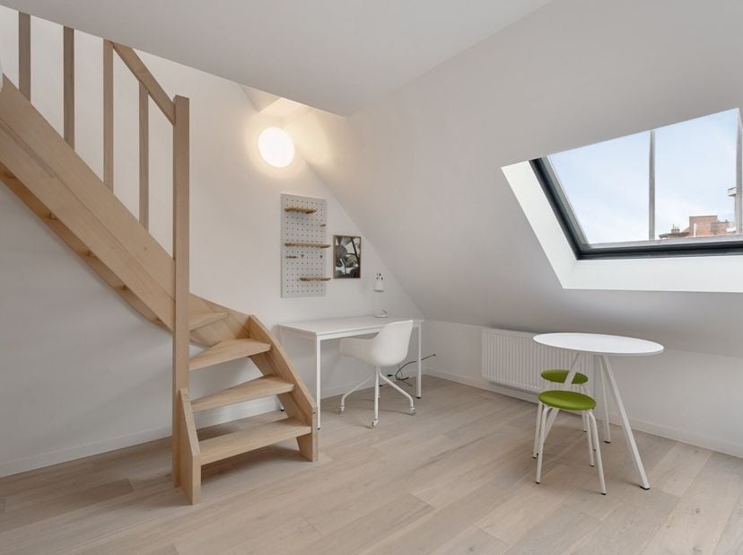 Deze prachtige bemeubelde studio in Leuven is gelegen in residentie BAYO en beschikt over 1 slaapkamer en 1 badkamer. Met een bewoonbare oppervlakte v