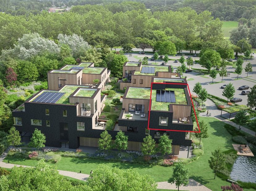 Voor verdere info: https://www.homixx.be/terhoght&lt;br /&gt;
TER HOGHT: Dit appartement situeert zich in een uiterst groene omgeving, zeer rustig gelegen e