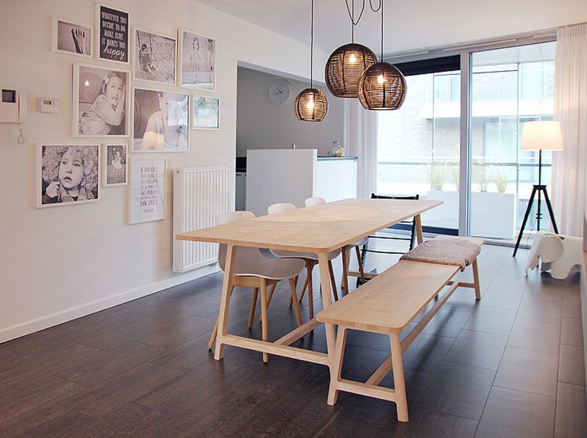 Dit appartement is te huur met korte duur: 6 tot 9 maanden maximum.&lt;br /&gt;
Het is volledig voorzien van (kleer)kasten, raamaankleding en verlichting. D
