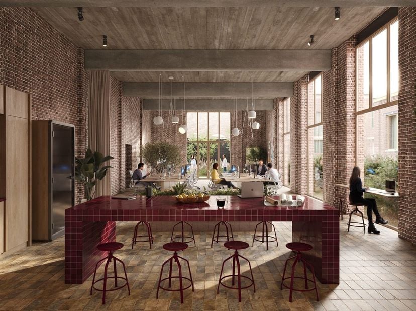 Ten zuide van de binnenstad Kortrijk, tussen het ei en de Doorniksewijk, bevindt zich project &quot;Walle&quot;. Op de oude site van een tapijtenweverij werden
