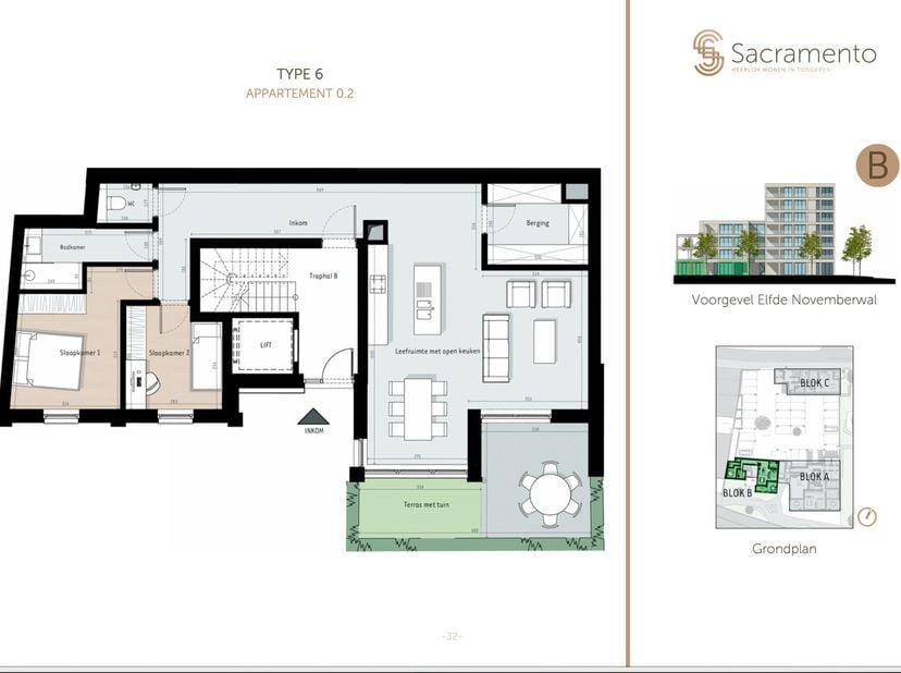 Appartement à vendre
                    à 3700 Tongeren