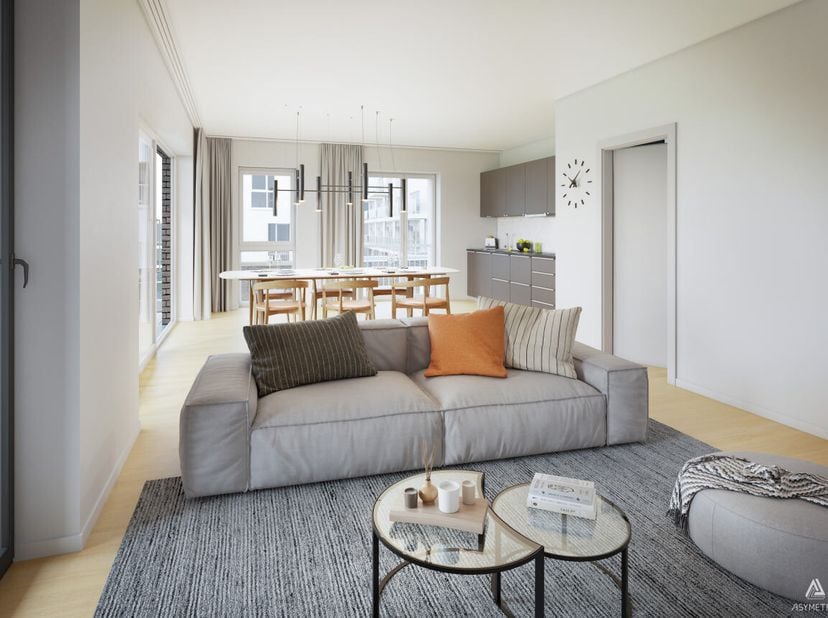 Résidences Arezzo et Cortona - 32 appartements Passifs : Les appartements de 1 à 3 chambres, pour célibataires, familles et/ou investisseurs. Intérieu