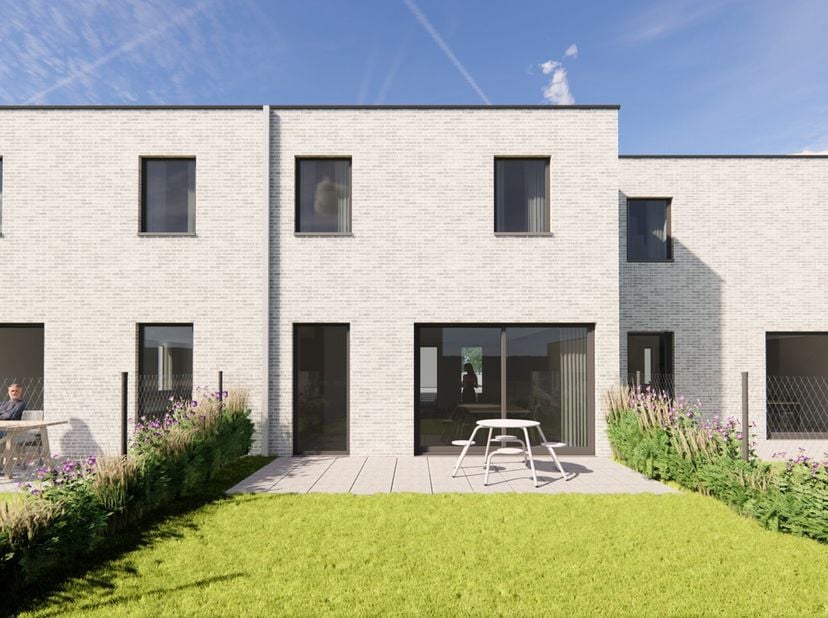 Deze nieuwbouwwoning is gelegen in Hooglede.&lt;br /&gt;
De indeling van deze woning is als volgt:&lt;br /&gt;
Gelijkvloerse verdieping:Inkomhal met apart gastent