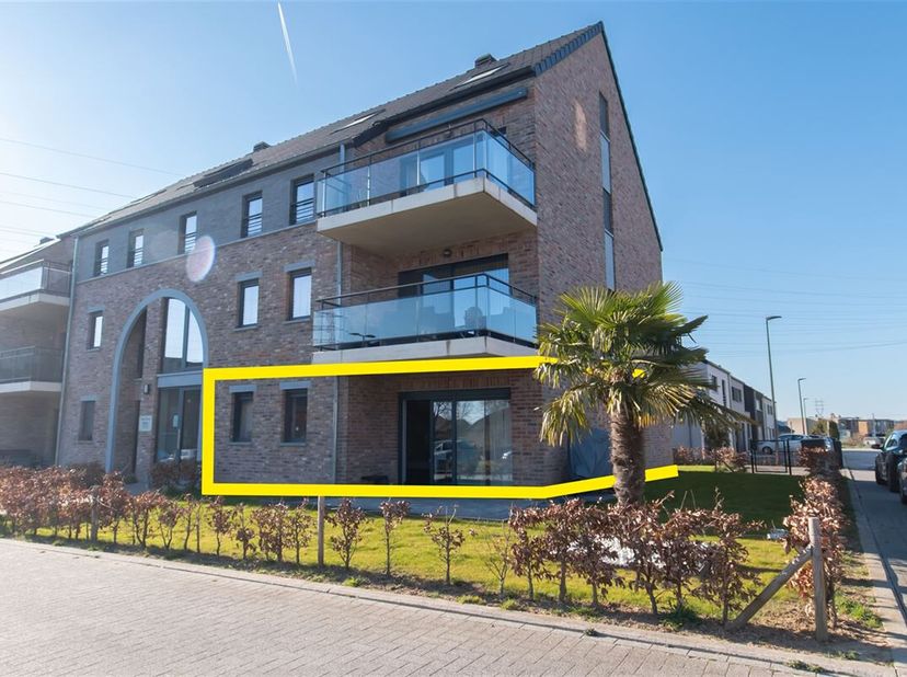 APPARTEMENT 120 M² (BÂTIS) - 2 CHAMBRES - QUARTIER RÉSIDENTIEL CALME À HERSTAL - JARDIN - &lt;br /&gt;
PEB B - ELECTRICITE CONFORME (2041)&lt;br /&gt;
L&#039;Immobiliè