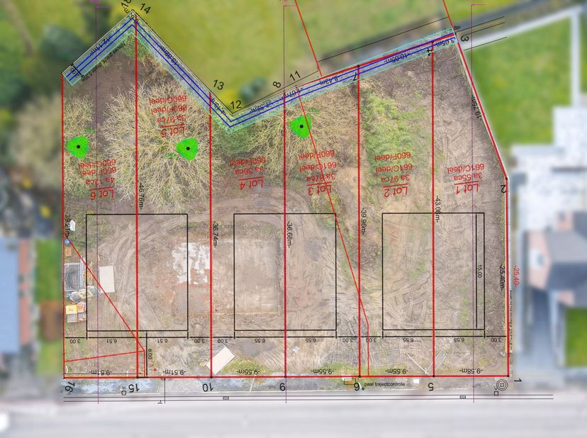 Nabij het centrum van Zolder met buurtwinkels, scholen, sportclubs,...op wandelafstand, bevinden zich deze 2 bouwgronden voor een halfopen bebouwing.&lt;