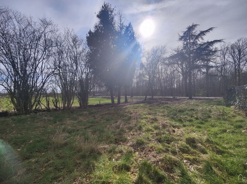 Deze bouwgrond voor open bebouwing is gelegen in een landelijke omgeving. De grond grenst namelijk aan agrarisch gebied waardoor er langs de rechterzi