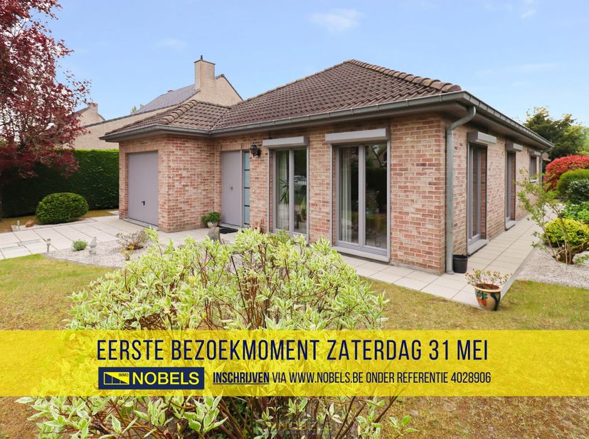 Eerste bezoekdag zaterdag 31 mei! Inschrijven kan via www.nobels.be onder referentienummer 4028906.&lt;br /&gt;
&lt;br /&gt;
Op een ZEER AANGENAME LIGGING in een