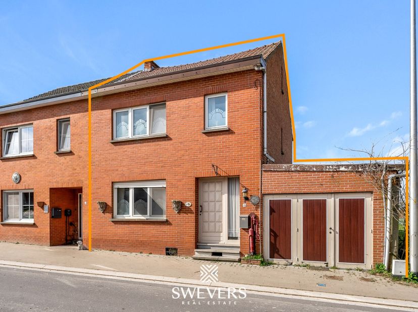 Voor meer info en fotos, surf naar www.swevers.be &lt;br /&gt;
Welkom in de Nielstraat 49 te Borgloon, een halfopen bebouwing uit 1959 met veel potentieel.