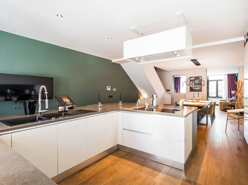 BRUXELLES, à la limite dIxelles  Jardin du Roi, prox. des Etangs dIxelles et de l&#039;avenue Louise, MAISON (3ch/3sdb) de ±380m² avec TERRASSES, GARAGE et