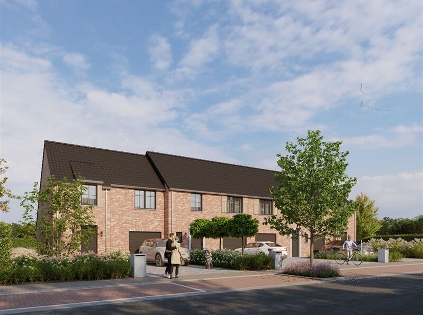 Découvrez cette nouvelle construction du promoteur Deback à Estaimpuis, une maison 3 façades, édifiée sur un terrain de 646 m² et orientée Est. Elle p