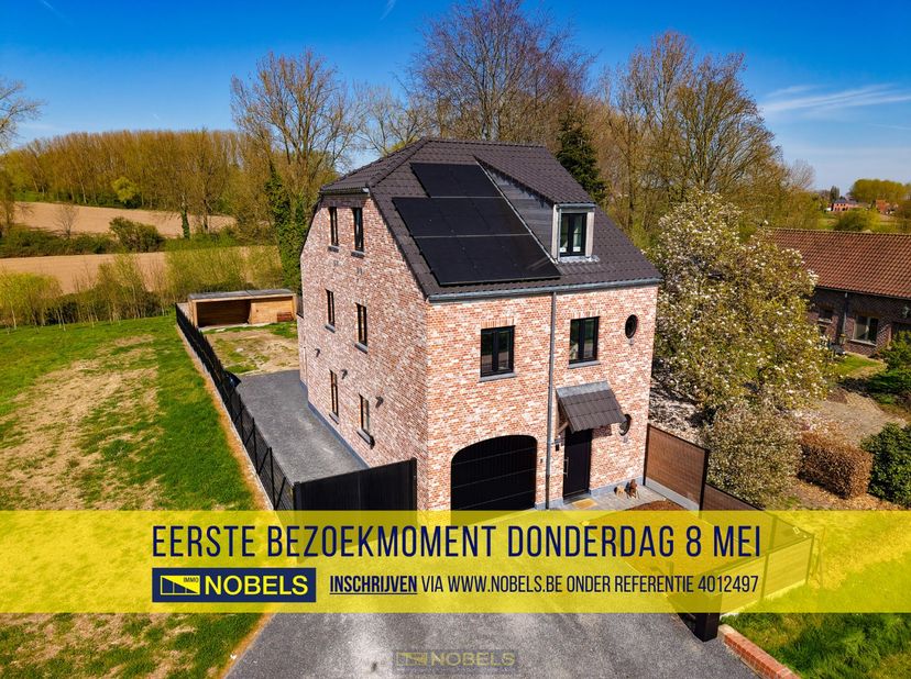 Eerste bezoekdag donderdag 8 mei! Inschrijven kan via www.nobels.be onder referentienummer 4012497.&lt;br /&gt;
&lt;br /&gt;
Op een LANDELIJKE LIGGING met een VLO