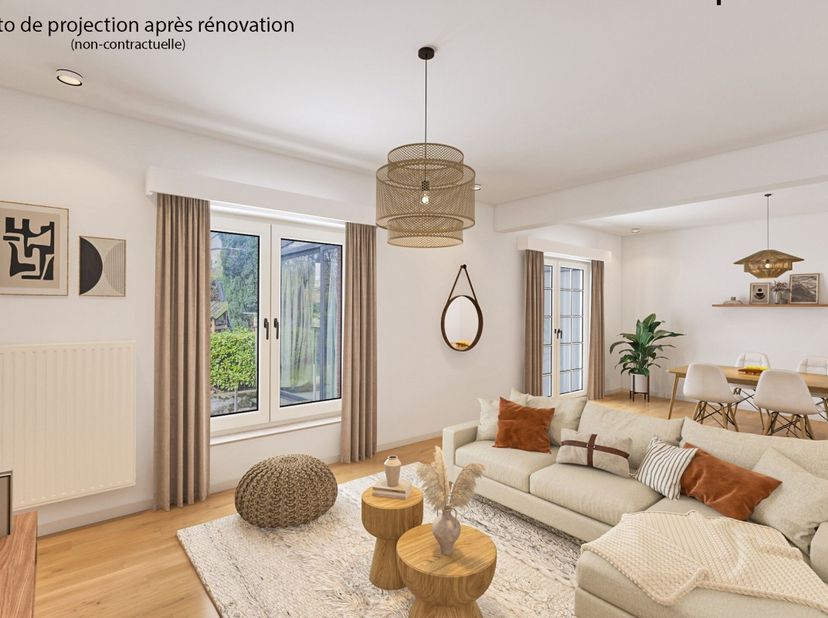 Maxime Real Estate vous propose une maison 4 façades avec un magnifique jardin.&lt;br /&gt;
Située dans un quartier résidentiel à proximité des commerces, t