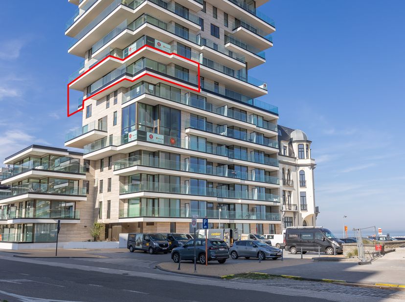 Nieuwbouwproject TROON 17 Oostende brengt op de zeedijk van een architecturaal vernieuwend project met een knipoog naar de rijke geschiedenis van de s