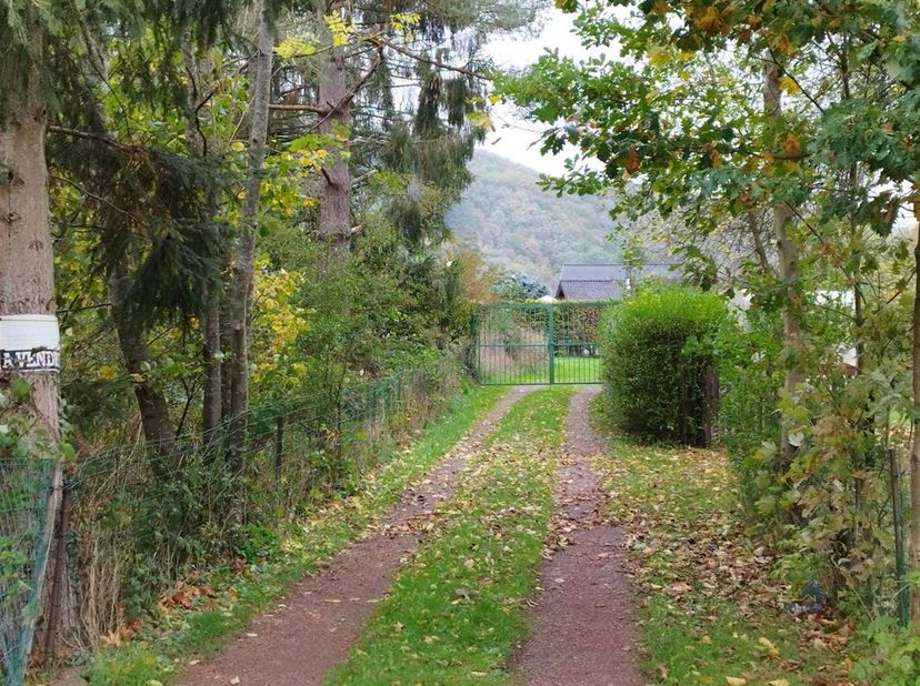 Aywaille - Remouchamps. Très belle parcelle plate de terrain de 1186 m². +- 30m x 40m. Très bonne orientation. Situation très calme. Possibilité uniqu
