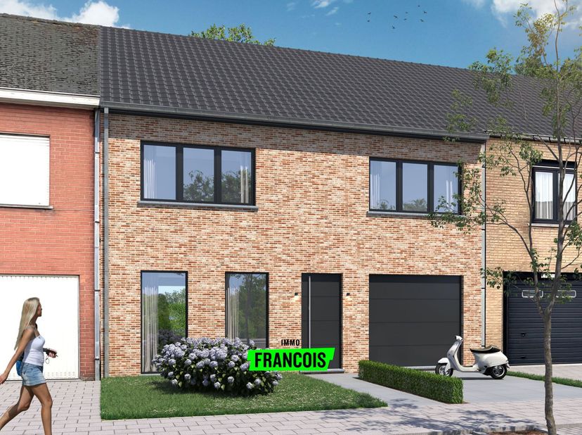 In een rustige en kindvriendelijke buurt in Sint-Andries bieden wij deze nieuw te bouwen woning aan die volledig wordt opgetrokken volgens een gedetai
