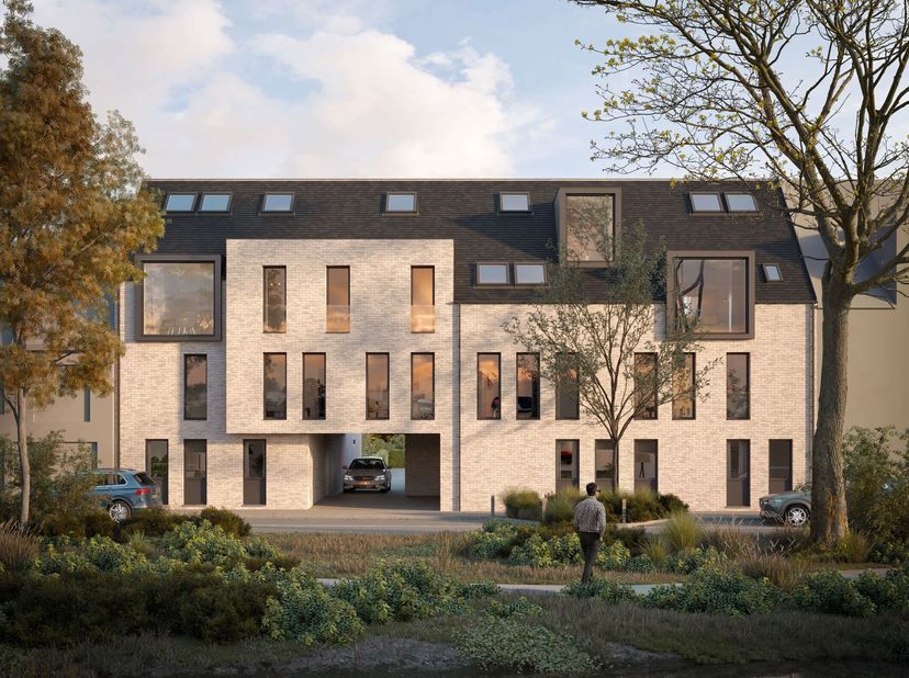 Mogelijkheid om aan 6% BTW te kopen (constructieaandeel).Volledig afgewerkt 3-slaapkamer nieuwbouwappartement (BEN - E30) in kleinschalig project nabi