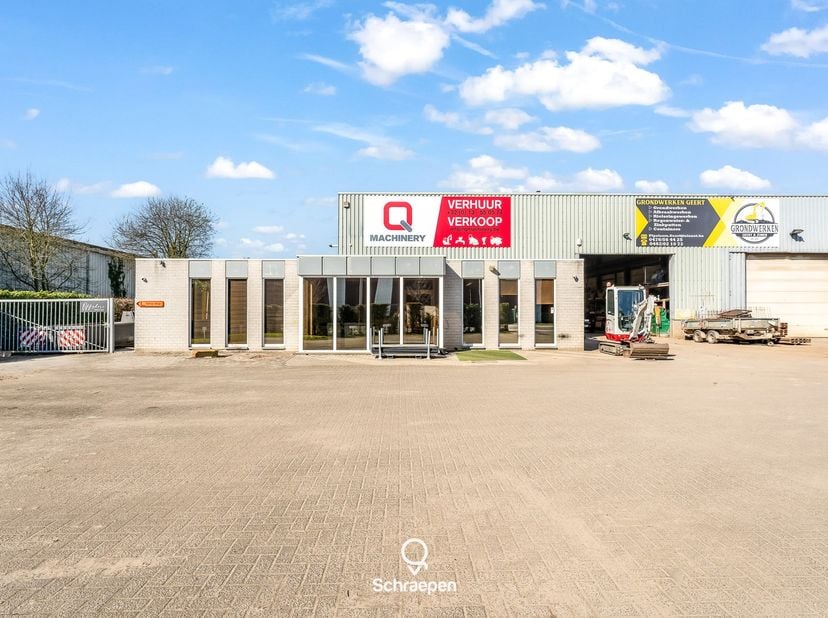 We vinden dit ruime magazijn met kantoorruimtes, een buitenopslagplaats en 3 parkeerplaatsen terug op een centrale ligging te Genk. Voor meer informat