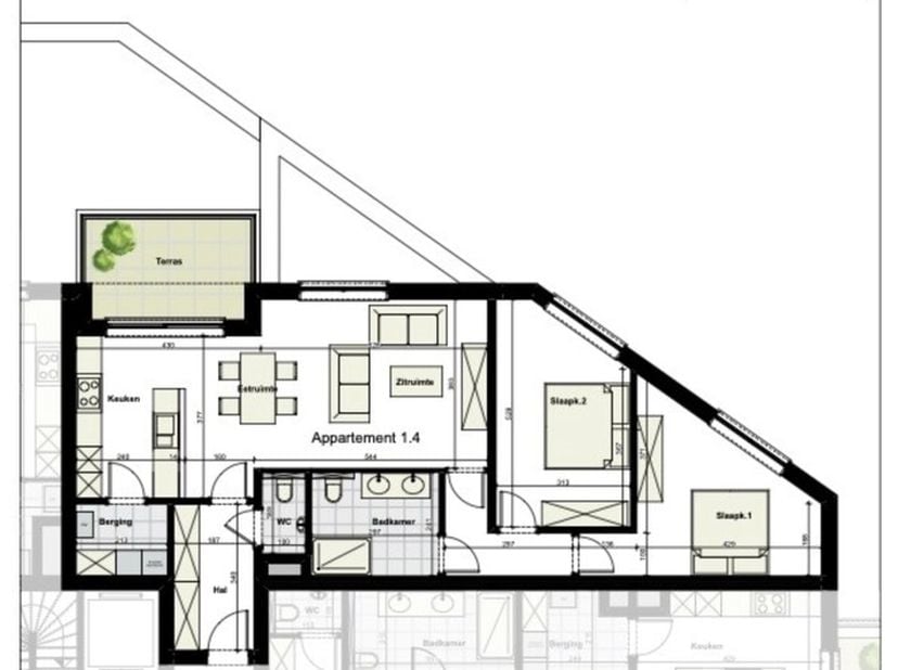 Appartement à vendre
                    à 3620 Lanaken