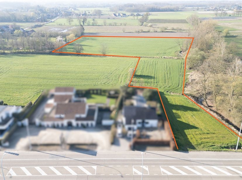 HASSELT (Spalbeek) - Mooi perceel bouwgrond voor open bebouwing met achterliggend weiland op +/- 2ha50aDeze mooie bouwgrond bevindt zich aan de Dieste