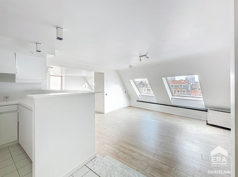ERA Chatelain est ravi de vous présenter ce superbe appartement, niché au cur du reconnu quartier Sainte-Catherine.Celui-ci se compose d&#039;un hall d&#039;ent