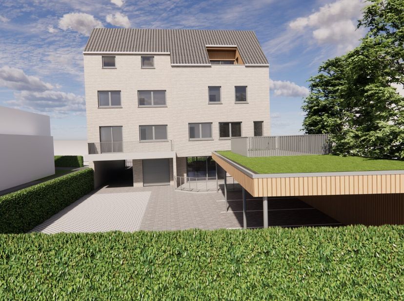 Située au cur de Poperinge, juste en face de la piscine, cette résidence moderne propose 6 appartements, 1 garage et 5 places de parking, ce qui la re