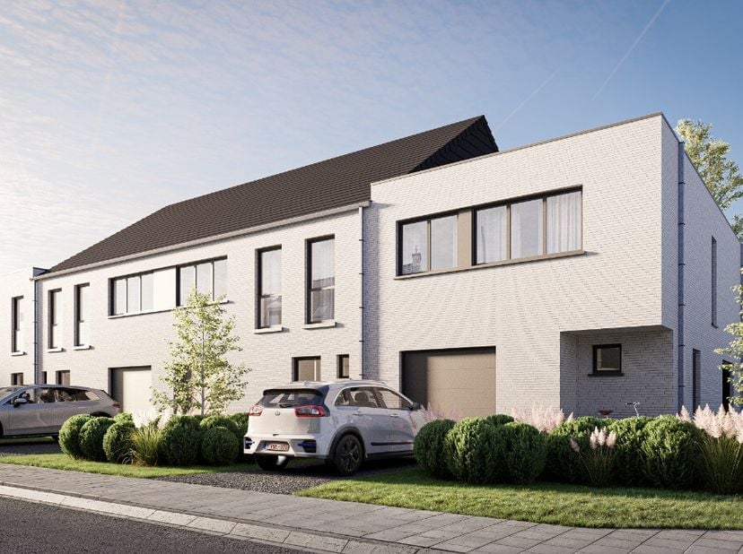 Deerlijk: ruime nieuwbouw woning met garage en mogelijks 4 slaapkamers te koop in Deerlijk Deze nieuwbouw woning bevindt zich in de Pontstraat in Deer