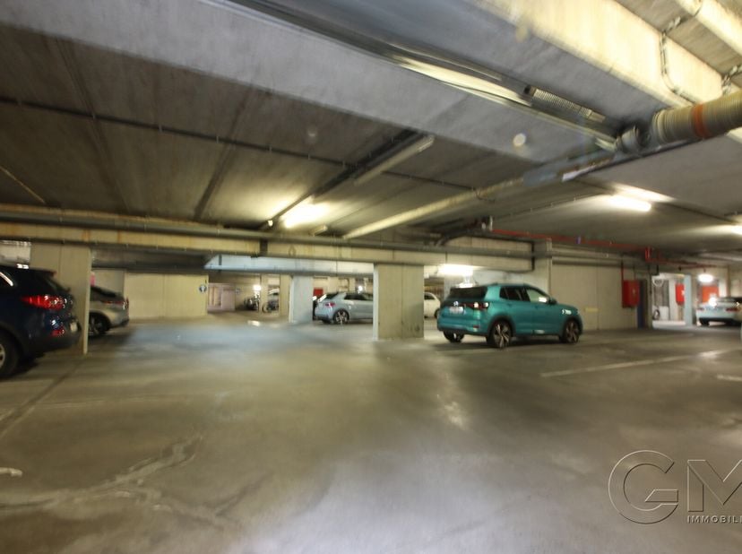 Ensemble immobilier composé de six emplacements de parkings privatifs et trois caves en plein centre-ville.&lt;br /&gt;
Particularités : six emplacements de