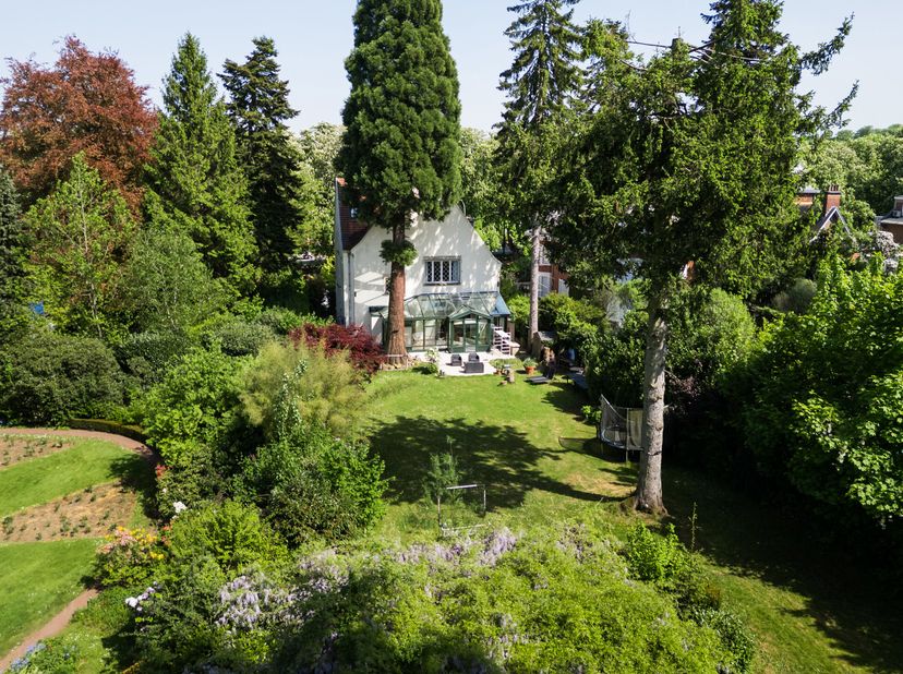 SINT-PIETERS-WOLUWE - In de onmiddellijke nabijheid van het Zoniënwoud, aan de illustere Tervurenlaan, schitterende VILLA van 907m² op 18 are grond me