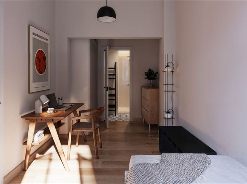 Située dans une rue calme et charmante du coeur historique de Louvain, la résidence Brouwerstraat 79 offre une combinaison unique d&#039;atmosphère authent