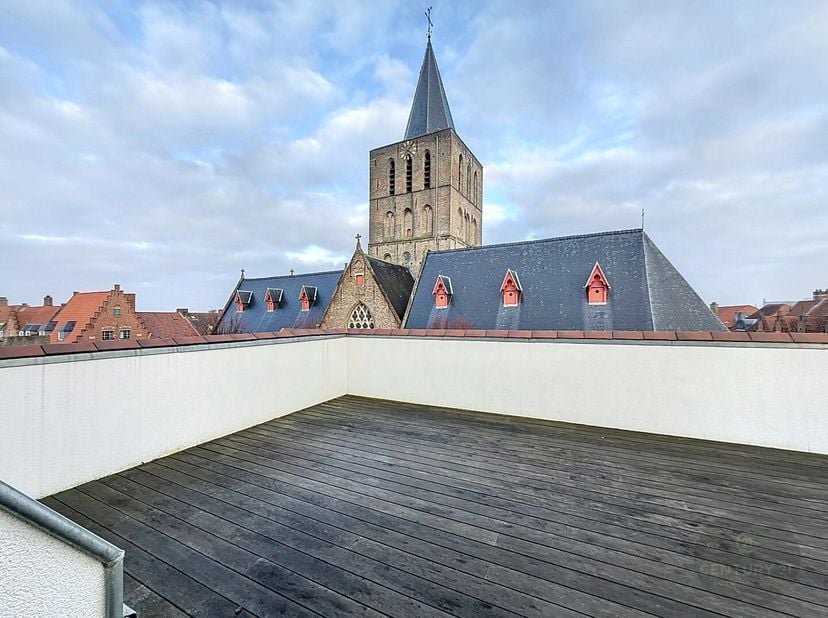 Prachtige loft op de dakverdieping van het vroegere kadastergebouw, met een bewoonbare oppervlakte van maar liefst 196 m²!&lt;br /&gt;
Gelegen in het rustig